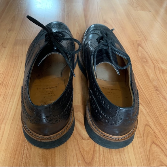 CHURCH’S black derby lace up shoes - Picture 6 of 8